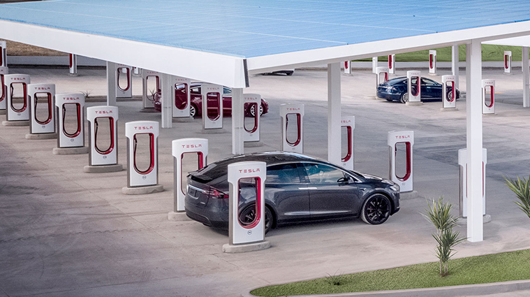 Do Tesla EV chargers have OCPP?