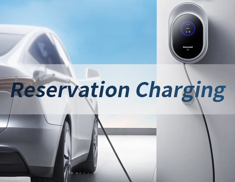 Reservation charging at EV charger