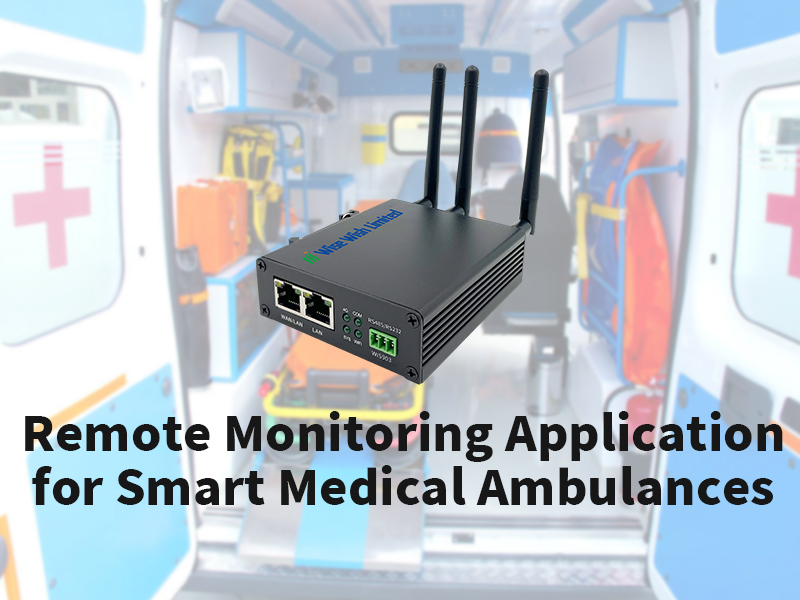 4G Industrial Routers in Ambulances
