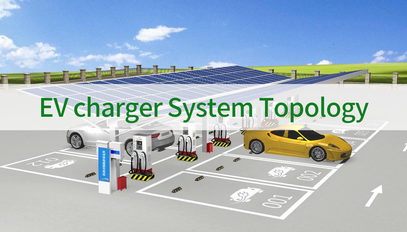 System Topology of European Standard EV Charger Operators
